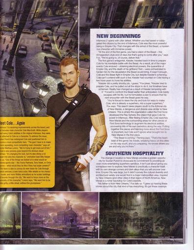 inFamous 2 - сканы из Game Informer