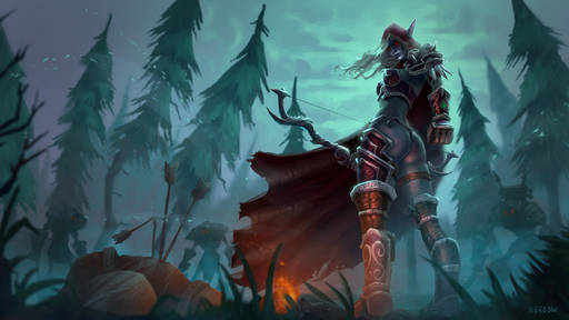 World of Warcraft - История Сильваны Ветрокрылой в мире World of Warcraft World of Warcraft - История Сильваны Ветрокрылой в мире World of Warcraft